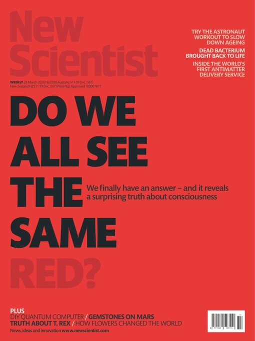 Title details for New Scientist Australian Edition by New Scientist Ltd - Available